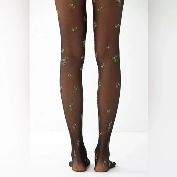 OUT FROM UNDER 2 PACK FASHION TIGHTS- NEW IN BOX SIZE M/L - Picture 7 of 11